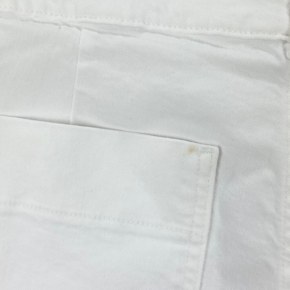 J.Crew Petite Sailor Slim Wide Leg Jean High Rise Gold Buttons White US 29P NWT - Picture 15 of 15